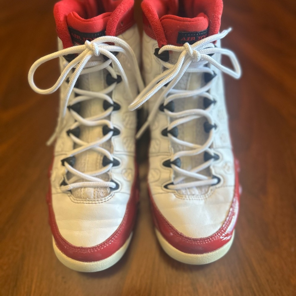 Air Jordan 9 Retro Gym Red' High Top Pre-Owned Size 6.5Y 8 Women’s - Picture 2 of 7
